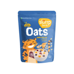 Slurrp Farm Rolled Oats, 100% Natural Wholegrain